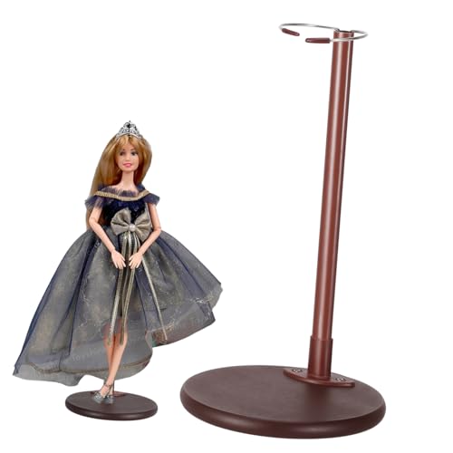 YARNOW Puppenständer für Actionfiguren und Stofftiere Verstellbare Halterung aus Robustem für Puppenhäuser und Vertikale Präsentation Werkzeug Aufzubauen von YARNOW