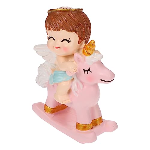 YARNOW Resin Engel Kuchendeko Einhorn Tortendeko für Geburtstagsfeiern Detailreiche Figuren für Kuchen Desserts Büro und Mehr Kreative Dekoration für Besondere Anlässe YARNOW Resin Engel Kuchendeko Einhorn Tortendeko für Geburtstagsfeiern Detailreiche Figuren für Kuchen Desserts Büro und Mehr Kreative Dekoration für Besondere Anlässe von YARNOW