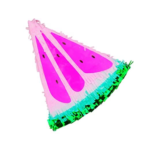 YARNOW Wassermelonen Pinata Traditionelles Mexikanisches Partyspielzeug Für Geburtstagsfeiern Handgefertigte Dekoration Für Fiesta Cinco De Mayo Und Mehr von YARNOW