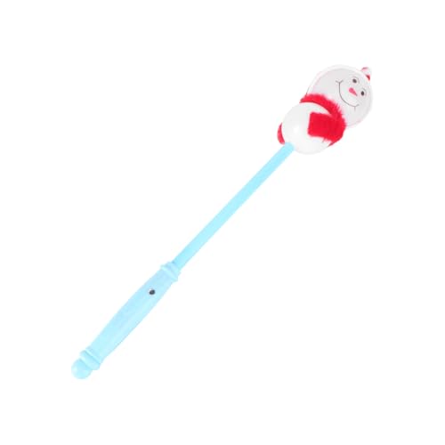YARNOW Weihnachten LED Leuchten Sticks Schneemann Leuchtende Spielzeuge Zufällige Farben Für Feste Partys Für Weihnachtslichtstock Leuchtstöcke Für Party von YARNOW