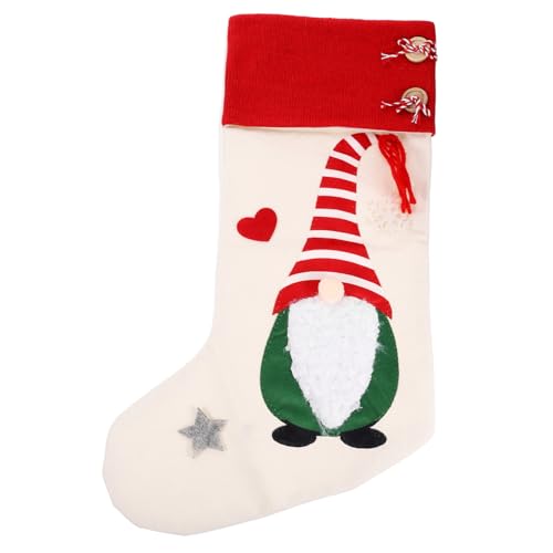 YARNOW Weihnachtsstrumpf Anhänger Dekorative Hängesocke Festliche Geschenktüte Für Weihnachtsbaum Für Weihnachtsdekoration Und Festliche Anlässe Teiliges von YARNOW