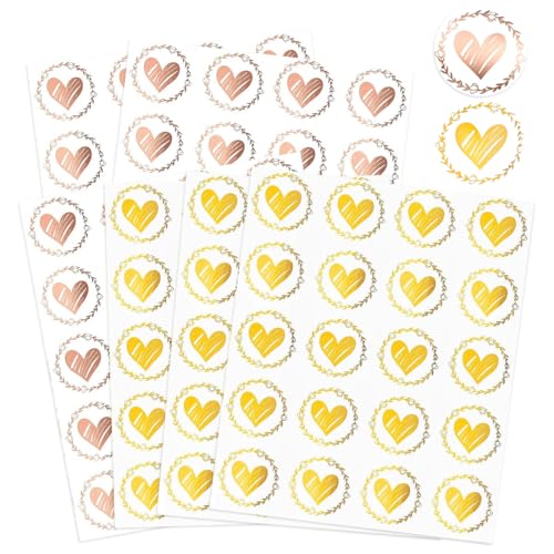 YAYNO 120 Pcs 3,5 cm Herz Wachssiegel Selbstklebend Gold Briefumschlag Aufkleber Umschlagaufkleber Siegelaufkleber für Umschlag Postkarte Einladung Grußkarte Dekoration Hochzeit YAYNO 120 Pcs 3,5 cm Herz Wachssiegel Selbstklebend Gold Briefumschlag Aufkleber Umschlagaufkleber Siegelaufkleber für Umschlag Postkarte Einladung Grußkarte Dekoration Hochzeit von YAYNO