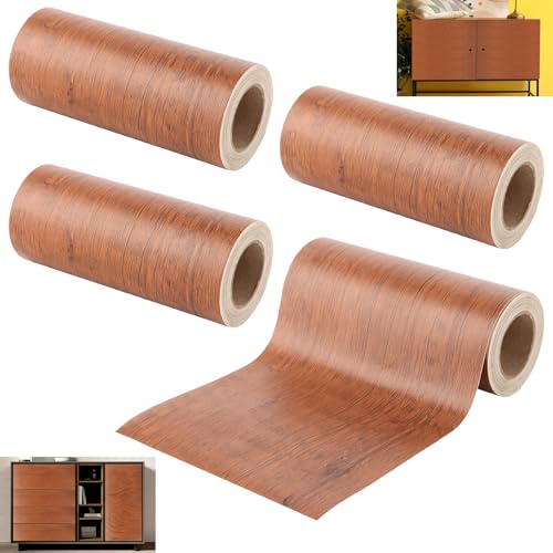 YAYODS 4 Rolle Boden Holzoptik Klebeband - 10cm x 5m PVC Realistische Holzmaserung Reparatur - Holz Optik Klebeband Möbelklebeband Reparaturband für Möbel, Tisch, Schrank, Küchenfronten, Dekofolie YAYODS 4 Rolle Boden Holzoptik Klebeband - 10cm x 5m PVC Realistische Holzmaserung Reparatur - Holz Optik Klebeband Möbelklebeband Reparaturband für Möbel, Tisch, Schrank, Küchenfronten, Dekofolie von YAYODS