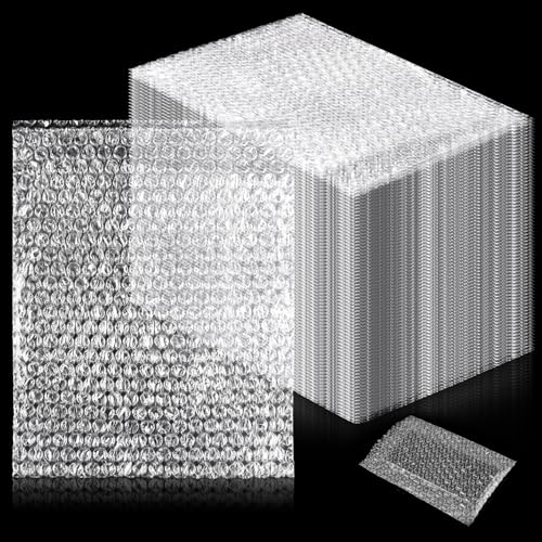 YAYODS 50 Stück Luftpolsterfolie Bubble Bags - 300 x 400 mm Verpackungsfolie Luftpolsterfolie - Luftpolsterbeutel 30 x 40cm - Bubble Wrap Luftpolster für Versand Verpackung, Stoßfeste Polsterung YAYODS 50 Stück Luftpolsterfolie Bubble Bags - 300 x 400 mm Verpackungsfolie Luftpolsterfolie - Luftpolsterbeutel 30 x 40cm - Bubble Wrap Luftpolster für Versand Verpackung, Stoßfeste Polsterung von YAYODS