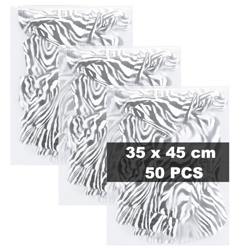 YAYODS 50 Stück Zip Beutel Groß - 35x45 CM Gefrierbeutel Zipper Beutel Plastiktüten mit Entlüftungslöchern - Wiederverschließbare Beutel Kleiderbeutel Schuhbeutel - Transparent Wasserdicht Reisetasche YAYODS 50 Stück Zip Beutel Groß - 35x45 CM Gefrierbeutel Zipper Beutel Plastiktüten mit Entlüftungslöchern - Wiederverschließbare Beutel Kleiderbeutel Schuhbeutel - Transparent Wasserdicht Reisetasche von YAYODS