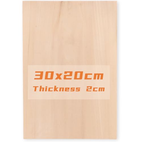 YAYODS Schnitzholz Rohlinge 30x20x2cm - Lindenholz zum Schnitzen aus Lindenholz - Holz zum Schnitzen - Holzblock Holz zum Basteln - Bastelholz Klötzchen - Holzblöcke Holzklotz für Handwerk DIY YAYODS Schnitzholz Rohlinge 30x20x2cm - Lindenholz zum Schnitzen aus Lindenholz - Holz zum Schnitzen - Holzblock Holz zum Basteln - Bastelholz Klötzchen - Holzblöcke Holzklotz für Handwerk DIY von YAYODS