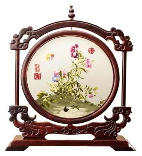 YAYREC Doppelseitiger Sticktisch,Stickplatte, Doppelseitige Stickerei Tisch Stickerei Bildschirm Doppelseitige Stickerei Handwerk Vintage Neue Chinesische Desktop YAYREC Doppelseitiger Sticktisch,Stickplatte, Doppelseitige Stickerei Tisch Stickerei Bildschirm Doppelseitige Stickerei Handwerk Vintage Neue Chinesische Desktop von YAYREC