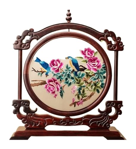 YAYREC Doppelseitiger Sticktisch,Stickplatte, Doppelseitige Stickerei Tisch Stickerei Bildschirm Ornamente Doppelseitige Stickerei Handwerk Vintage Neue von YAYREC