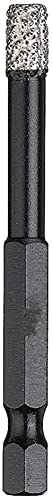 YAZUDU Bohrer-Sets Selbstkühlung für Keramikglas Granit-Vakuum Gelötetes Wachs-Innere Lochsägeschneider Sechskantscheiße Trockenwerkzeuge Marmor Diamant Bohrer-10mm (Color : 12mm) von YAZUDU
