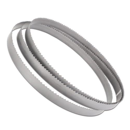 Geschliffenes Zahnsägeblatt, 3 Stück 10T Bandsägeblatt, 10TPI 1/4 Zoll Bandsägeblätter, 6 mm tragbare Bandsägeblätter mit mehreren Längen for die Holzbearbeitung for Kurvenschneiden(69 x 1/4 inch) Geschliffenes Zahnsägeblatt, 3 Stück 10T Bandsägeblatt, 10TPI 1/4 Zoll Bandsägeblätter, 6 mm tragbare Bandsägeblätter mit mehreren Längen for die Holzbearbeitung for Kurvenschneiden(69 x 1/4 inch) von YBAAKZIIR