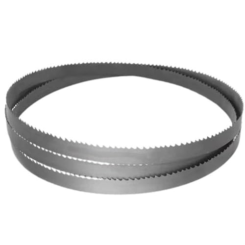 Geschliffenes Zahnsägeblatt, 8–12 TPI scharfe Bandsägeblätter, 13 mm 1/2 Zoll M42 Bandsägeblätter, Bimetall M42 Sägeblatt for Hartholz-Metallwerkzeug, 1 Stück(1640mm) von YBAAKZIIR
