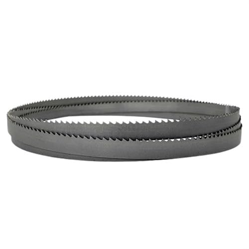 Geschliffenes Zahnsägeblatt, M42 Bandsägeblätter for Metalle, 14TPI x 1/2 Zoll scharfe Bandsägeblätter, Bimetall-Sägeblatt in mehreren Längen for Schneiden von Hartholz(1570mm) von YBAAKZIIR