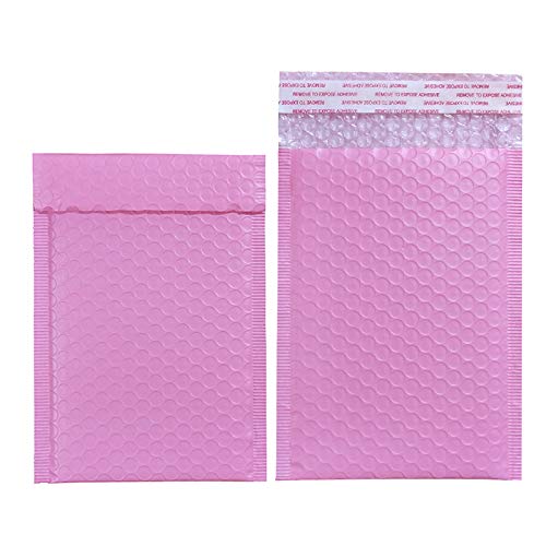 Luftpolster-Versandtaschen, 17 Größen 10 Stück hellrosa Poly-Luftpolsterumschläge, gepolsterte Umschläge, selbstklebende Versandtaschen, Luftpolsterumschläge, Versandumschläge(28x37cm) von YBAAKZIIR