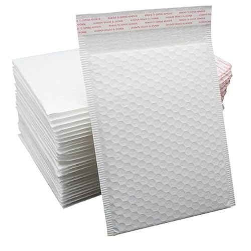 Luftpolster-Versandtaschen, 20 Stück Verpackungsbeutel for geschäftliche Versandverpackungen, Druckverschlussbeutel(10pcs 24x25cm) von YBAAKZIIR