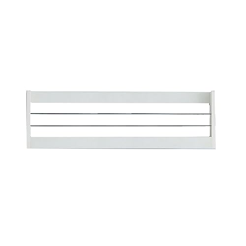Mesh Wandliteraturhalter， An der Wand montierte Zeitschriftenständer Zeitungshalter aus Holz, Bücherregal Dekorative Lagerregale(C) von YBAAKZIIR