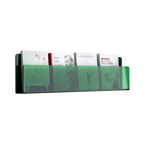Mesh Wandliteraturhalter， Wandmontierter Hochformat-Displayständer – Halter for Literatur, Broschüren, Prospekte, Speisekarten, Flyer, Zeitschriften und Prospekte(15.6 in) von YBAAKZIIR