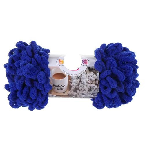 Polyester-Jumbo-Schlingengarn, Finger Loop Chenille Garn 1pc 100g Polyester Multicolor for Stricken(Color-11) von YBAAKZIIR