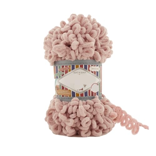 Polyester-Jumbo-Schlingengarn, Finger Loop Garn 100g Mehrfarbig(Color-05) von YBAAKZIIR