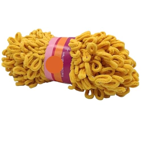 Polyester-Jumbo-Schlingengarn, Finger Loop Garn 100g Mehrfarbig(Color-11) von YBAAKZIIR