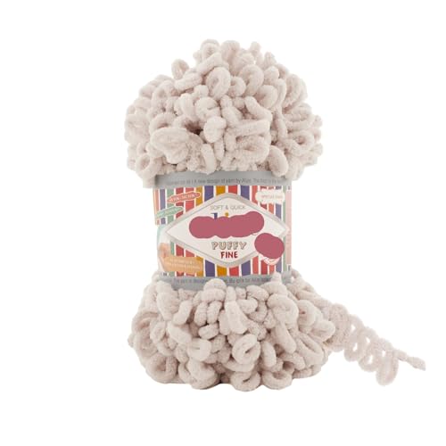 Polyester-Jumbo-Schlingengarn, Finger Loop Garn 100g Mehrfarbig(Color-20) von YBAAKZIIR
