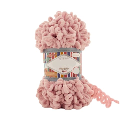 Polyester-Jumbo-Schlingengarn, Finger Loop Garn 100g Mehrfarbig(Color-23) von YBAAKZIIR