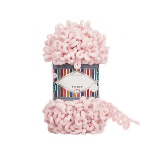 Polyester-Jumbo-Schlingengarn, Finger Loop Garn 100g Mehrfarbig(Color-28) von YBAAKZIIR