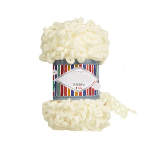 Polyester-Jumbo-Schlingengarn, Finger Loop Garn 100g Mehrfarbig(Color-34) von YBAAKZIIR