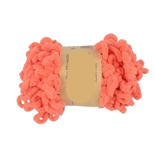 Polyester-Jumbo-Schlingengarn, Fingerloop-Garn, 100 g, 7 m, mehrfarbig(Color-16) von YBAAKZIIR