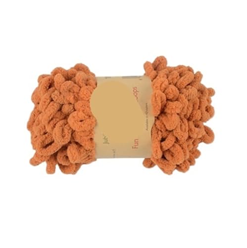 Polyester-Jumbo-Schlingengarn, Fingerloop-Garn, 100 g, 7 m, mehrfarbig(Color-20) von YBAAKZIIR