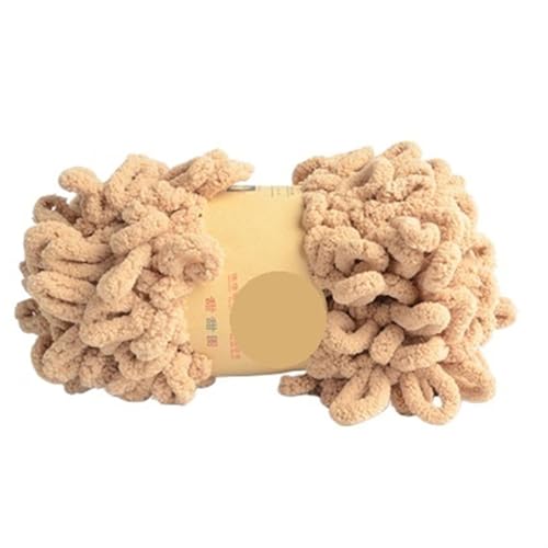 Polyester-Jumbo-Schlingengarn, Fingerloop-Garn, 100 g, 7 m, mehrfarbig(Color-23) von YBAAKZIIR