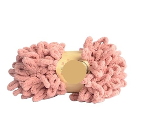 Polyester-Jumbo-Schlingengarn, Fingerloop-Garn, 100 g, 7 m, mehrfarbig(Color-25) von YBAAKZIIR