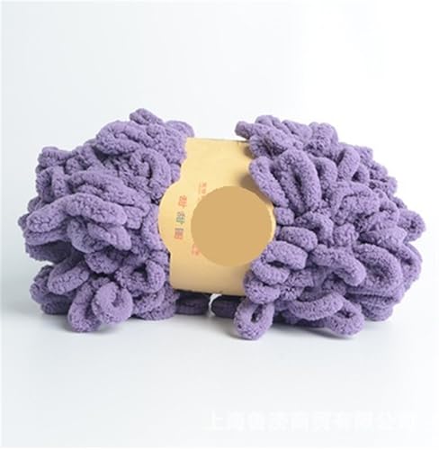 Polyester-Jumbo-Schlingengarn, Fingerloop-Garn, 100 g, 7 m, mehrfarbig(Color-26) von YBAAKZIIR