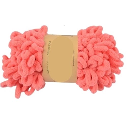 Polyester-Jumbo-Schlingengarn, Fingerloop-Garn, 100 g, 7 m, mehrfarbig(Color-37) von YBAAKZIIR