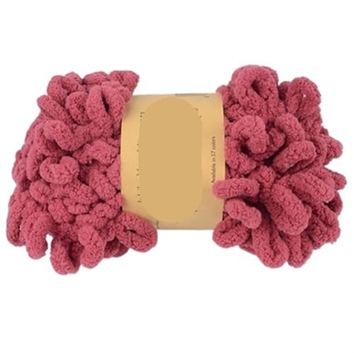 Polyester-Jumbo-Schlingengarn, Fingerloop-Garn, 100 g, 7 m, mehrfarbig(Color-39) von YBAAKZIIR