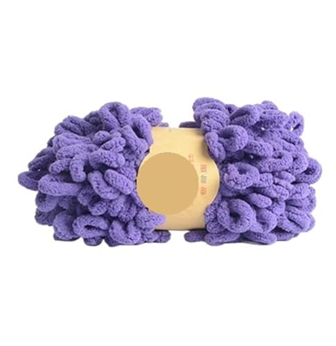 Polyester-Jumbo-Schlingengarn, Fingerloop-Garn, 100 g, 7 m, mehrfarbig(Color-4) von YBAAKZIIR