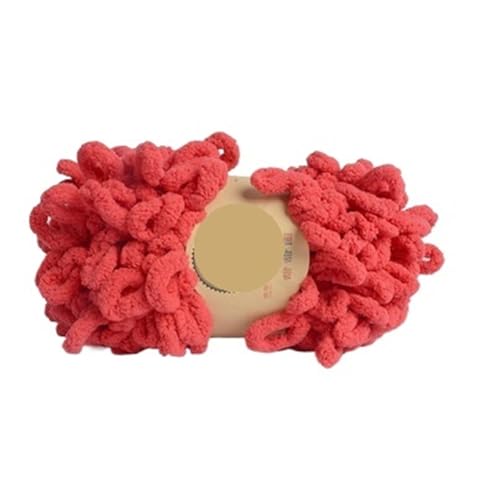 Polyester-Jumbo-Schlingengarn, Fingerloop-Garn, 100 g, 7 m, mehrfarbig(Color-7) von YBAAKZIIR