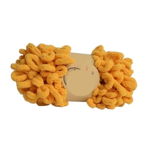 Polyester-Jumbo-Schlingengarn, Fingerloop-Garn, 100 g, 7 m, mehrfarbig(Color-8) von YBAAKZIIR
