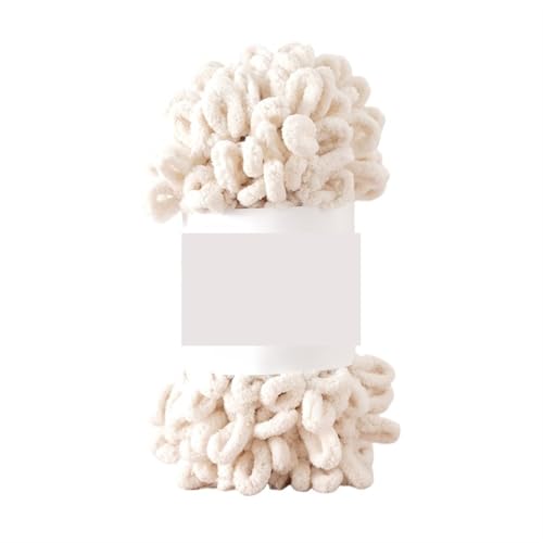 Polyester-Jumbo-Schlingengarn, Fingerloop-Garn, 100 g, mehrfarbig, ohne Nadel, Bastelgarn(Color-04) von YBAAKZIIR