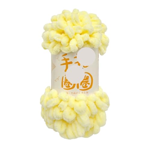 Polyester-Jumbo-Schlingengarn, Fingerschlaufengarn, 100 g, 10 mm, 8 m, Polyester, mehrfarbig(Color-14) von YBAAKZIIR