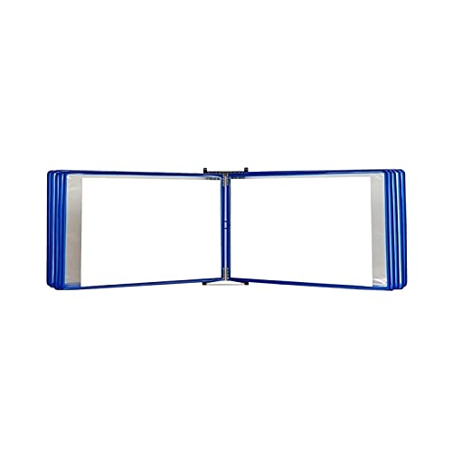 Wand-Dokumenten-Organizer, A4, Wandmontierter Anzeige-Aktenhalter(Blu) von YBAAKZIIR