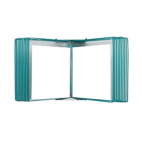 Wand-Dokumenten-Organizer, A4, Wandmontierter Anzeige-Aktenhalter(Green) von YBAAKZIIR