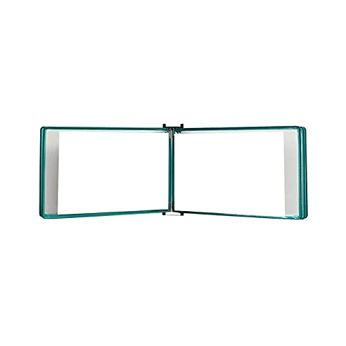 Wand-Dokumenten-Organizer, A4, Wandmontierter Anzeige-Aktenhalter(Green) von YBAAKZIIR