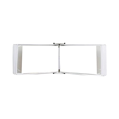 Wand-Dokumenten-Organizer, A4, Wandmontierter Anzeige-Aktenhalter(Wit) von YBAAKZIIR