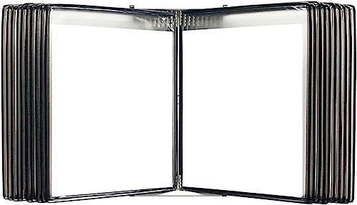 Wand-Dokumenten-Organizer, A4-Aktenhalter, rot, Display-Organizer for Dokumente und Papiere(Black) von YBAAKZIIR