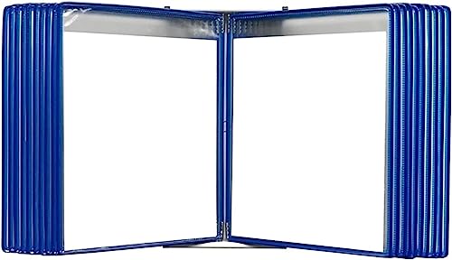 Wand-Dokumenten-Organizer, A4-Aktenhalter, rot, Display-Organizer for Dokumente und Papiere(Blue) von YBAAKZIIR
