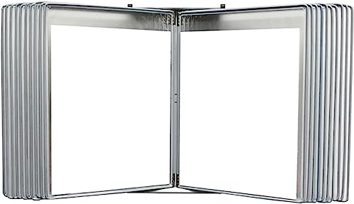 Wand-Dokumenten-Organizer, A4-Aktenhalter, rot, Display-Organizer for Dokumente und Papiere(Grey) von YBAAKZIIR