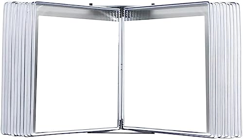 Wand-Dokumenten-Organizer, A4-Aktenhalter, rot, Display-Organizer for Dokumente und Papiere(White) von YBAAKZIIR