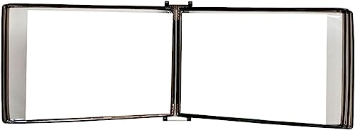 Wand-Dokumenten-Organizer, A4-Wand-Aktenhalter, Rot, 13 x 9 x 2,3 Zoll(Black) von YBAAKZIIR