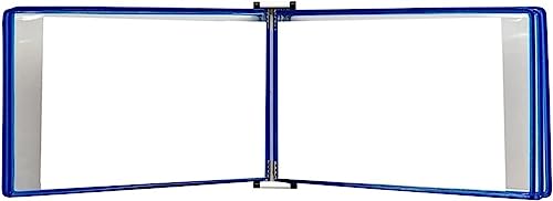 Wand-Dokumenten-Organizer, A4-Wand-Aktenhalter, Rot, 13 x 9 x 2,3 Zoll(Blue) von YBAAKZIIR
