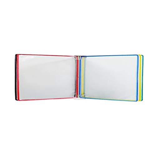Wand-Dokumenten-Organizer, Dokumentenhalter A4 mit 5 Feldern und 10 Taschen zur Anzeige 35 * 24 * 4,5 cm(E) von YBAAKZIIR